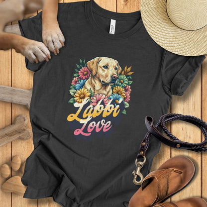 Labbi Love - Labrador - T-Shirt Unisex Modern Fit - Weich & Leicht