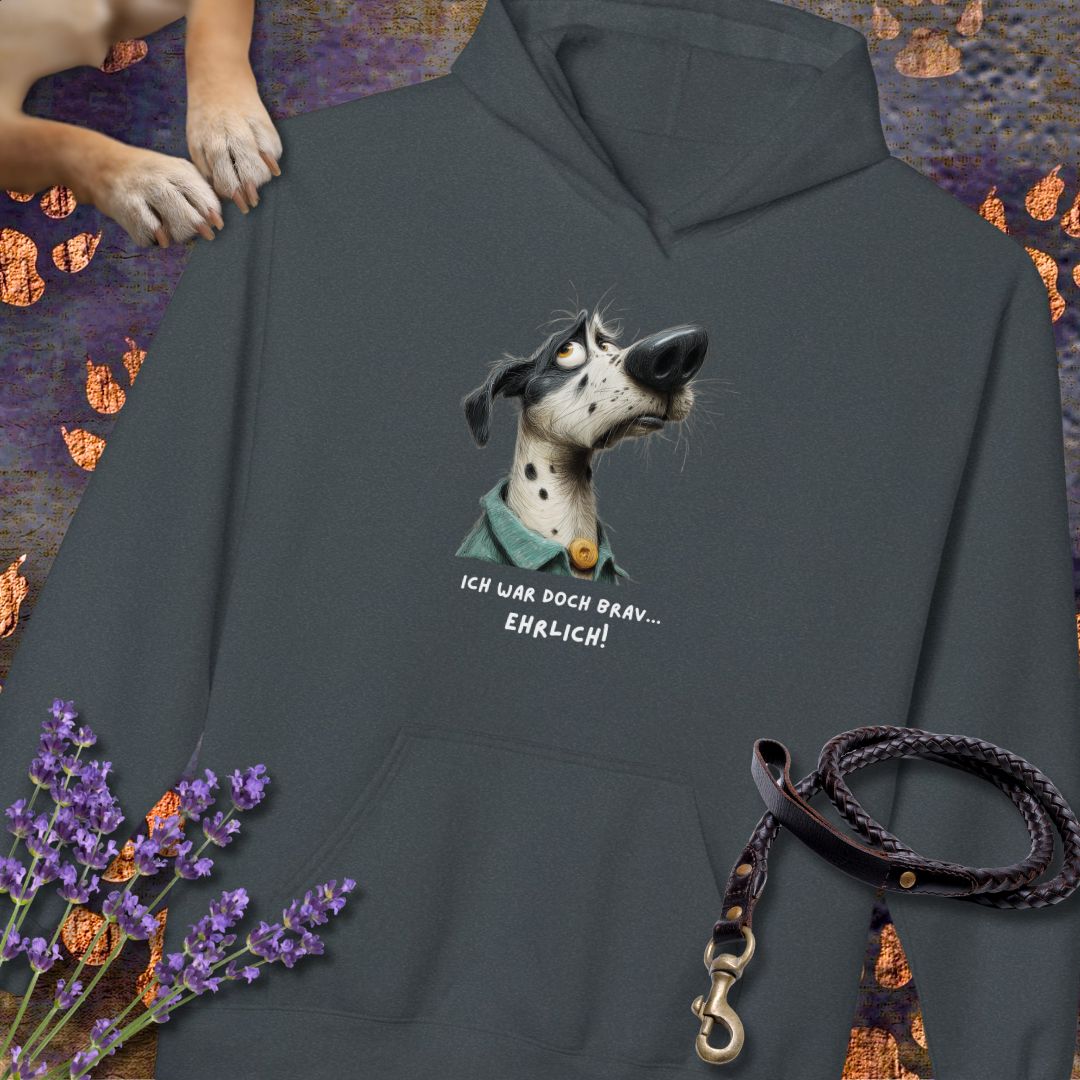 Ich war doch brav - Unisex Modern Fit Hoodie