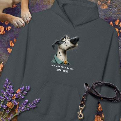 Ich war doch brav - Unisex Modern Fit Hoodie