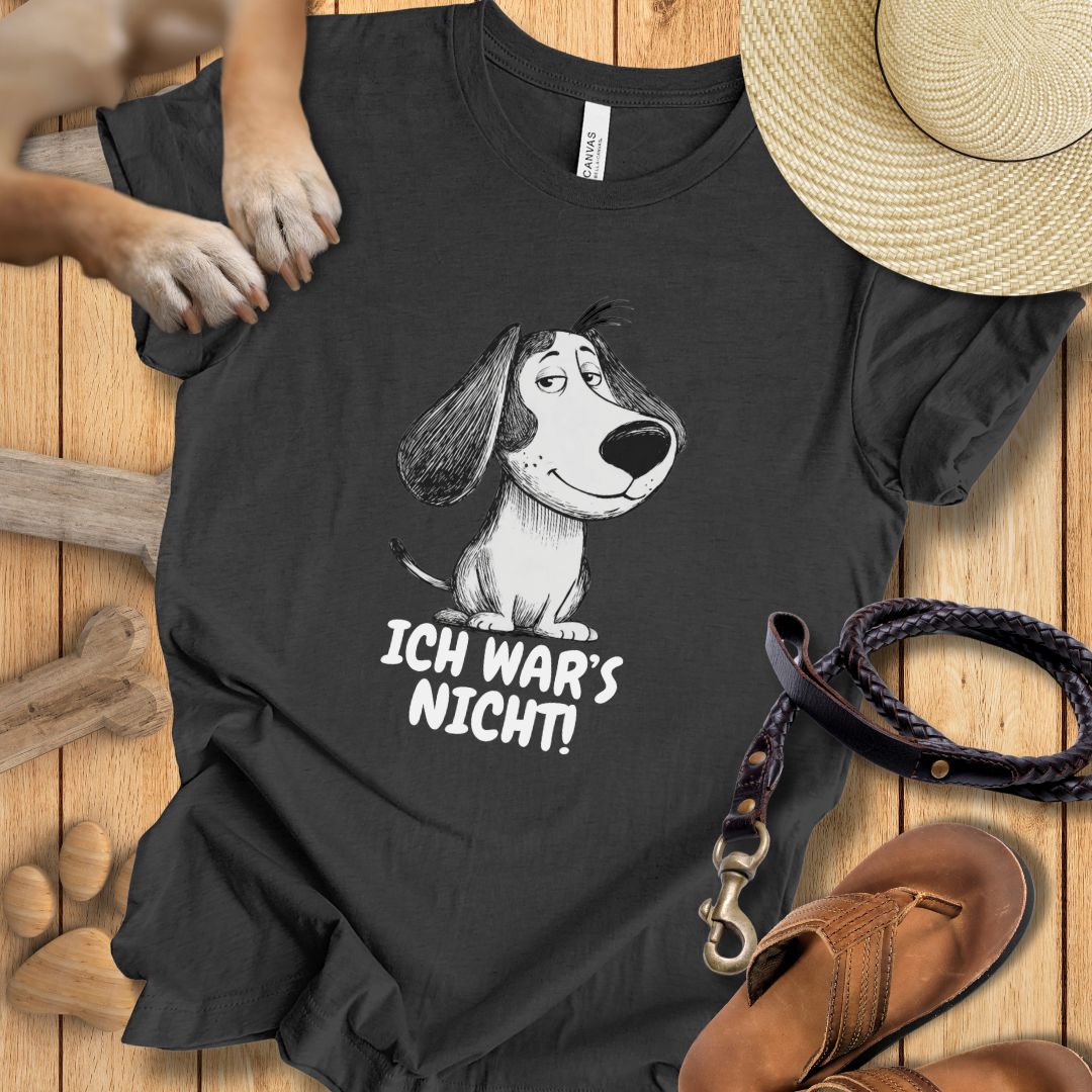 Ich war's nicht! – T-Shirt Unisex Modern Fit - Weich & Leicht