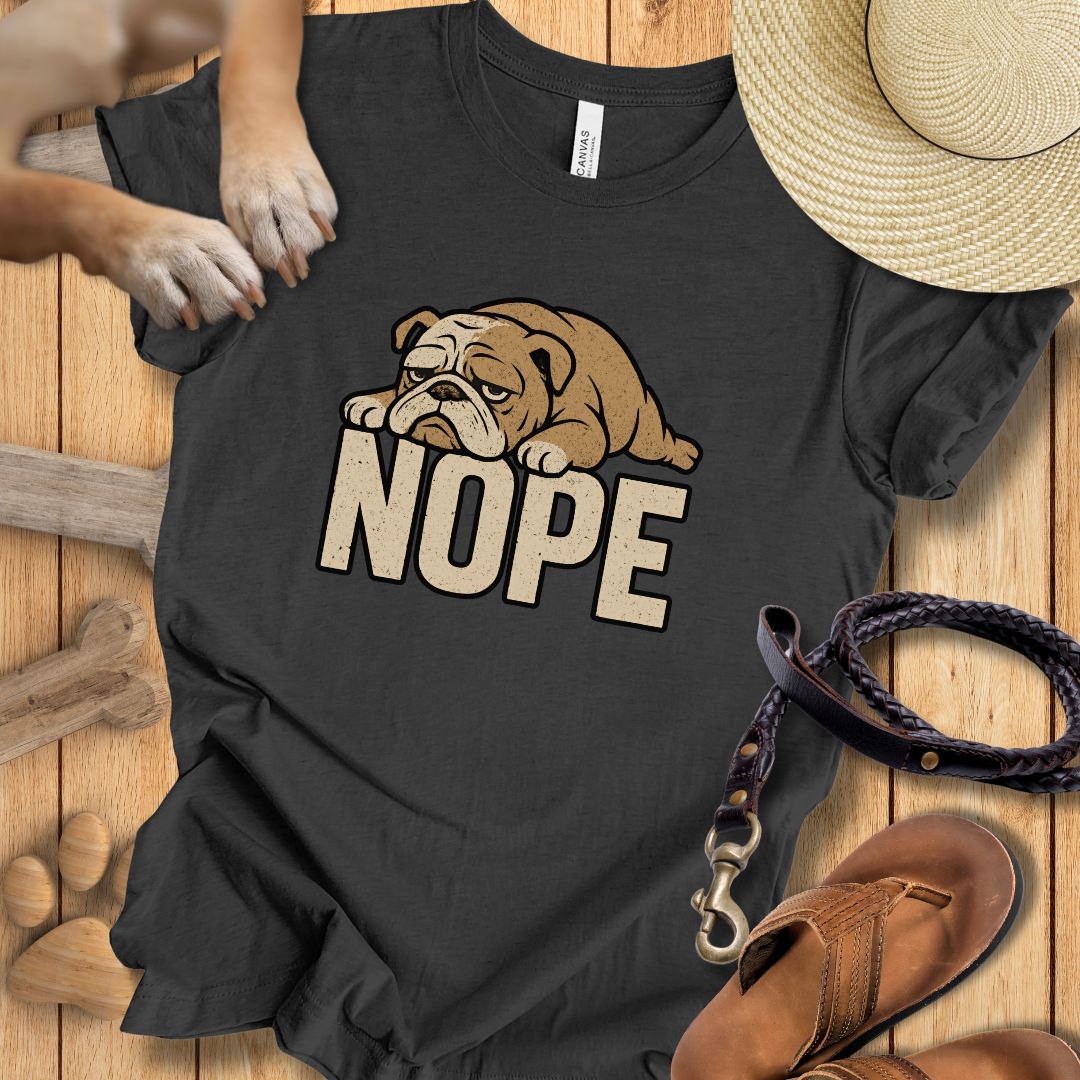 Nope - T-Shirt Unisex Modern Fit - Weich & Leicht