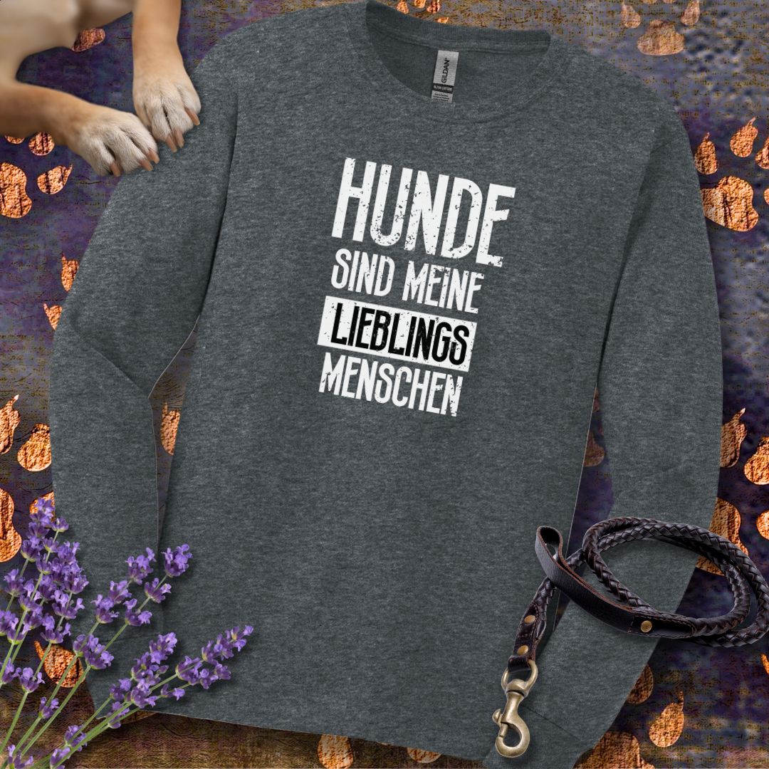 Hunde sind meine Lieblingsmenschen - Unisex Longsleeve Classic Fit