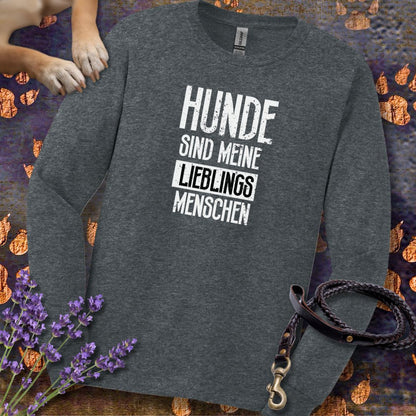 Hunde sind meine Lieblingsmenschen - Unisex Longsleeve Classic Fit