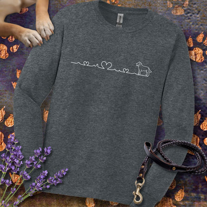 Herzlinie - Unisex Longsleeve Classic Fit