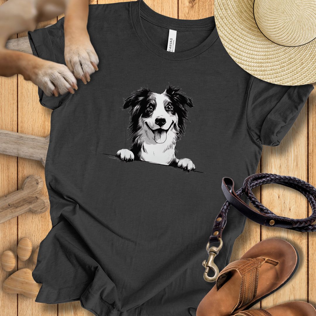 Australian Shepherd Grafikshirt - T-Shirt Unisex Slim Fit