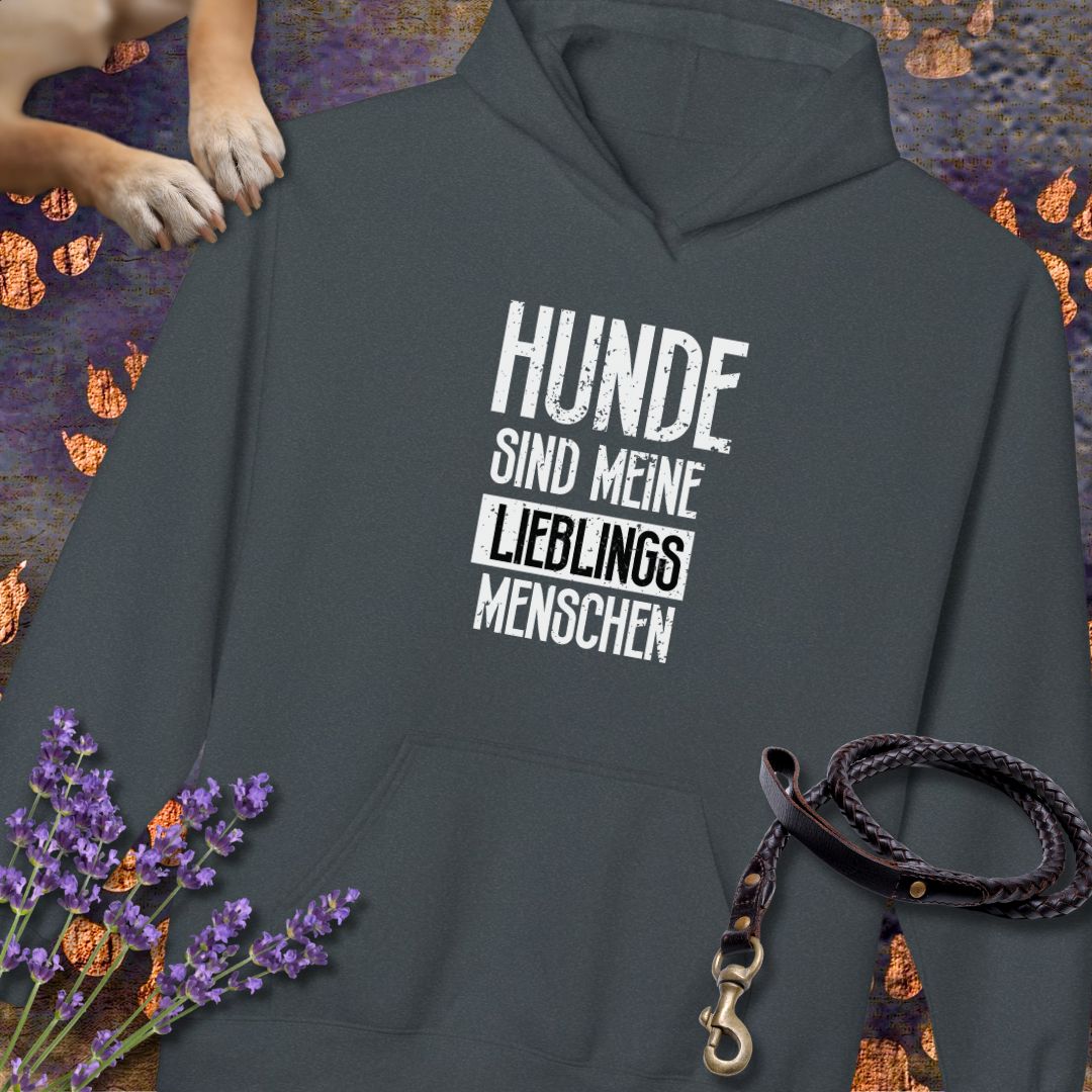 Hunde sind meine Lieblingsmenschen - Unisex Modern Fit Hoodie
