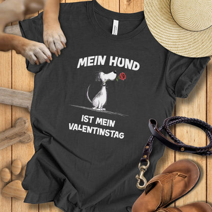 T‑Shirt des Monats Februar "Valentinstag" - T-Shirt Unisex Modern Fit Premium Qualität