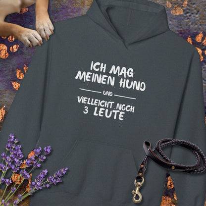 Ich mag meinen Hund - Unisex Modern Fit Hoodie