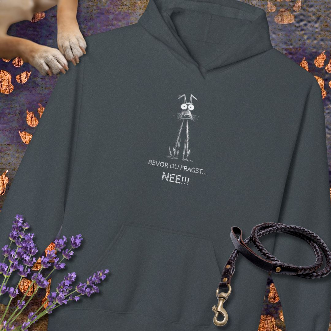 Bevor Du fragst NEE - Unisex Modern Fit Hoodie
