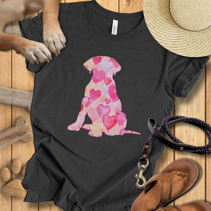 Labrador Love - T-Shirt Unisex Modern Fit - Weich & Leicht