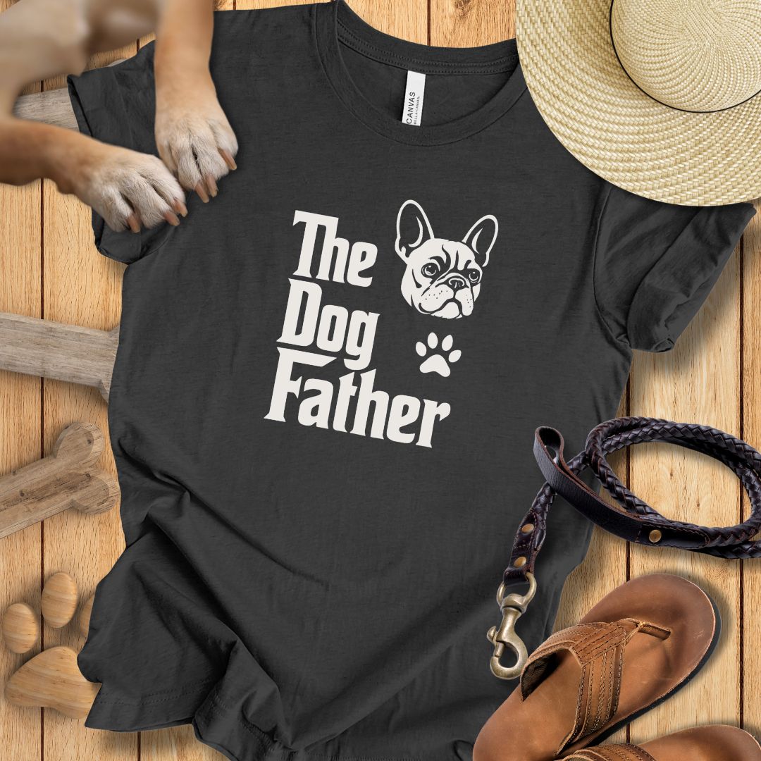 The Dog Father Französische Bulldogge - T-Shirt Unisex Modern Fit - Weich & Leicht