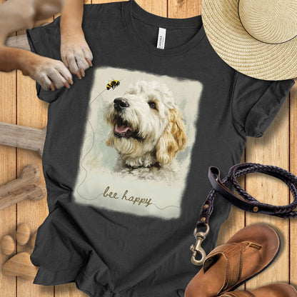 Bee Happy - Unisex T-Shirt Modern Fit - Weich & Leicht