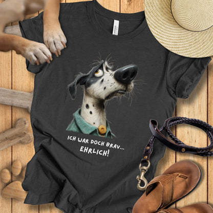 Ich war doch brav - T-Shirt Unisex Modern Fit - Weich & Leicht