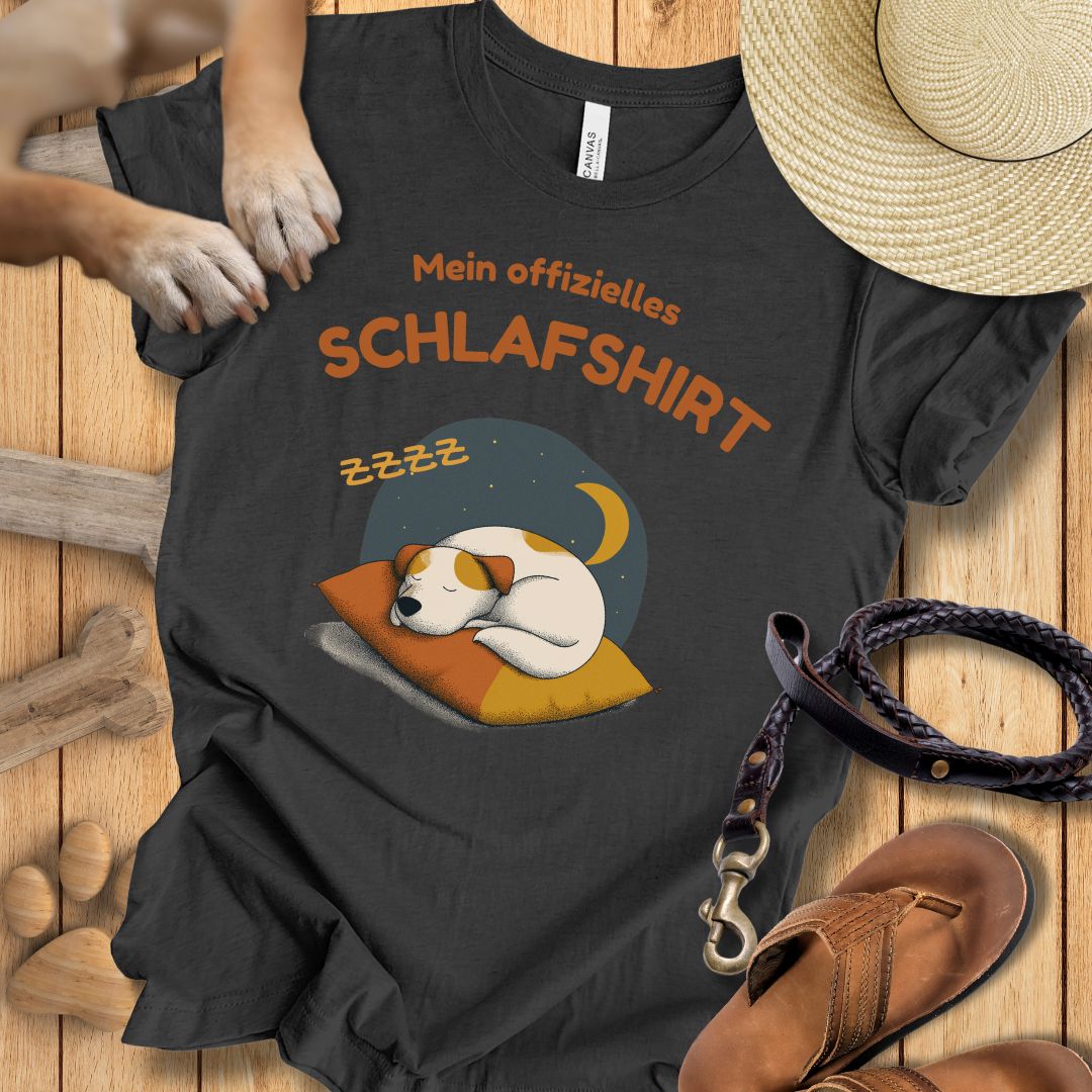 Mein offizielles Schlafshirt - T-Shirt Unisex Modern Fit - Weich & Leicht