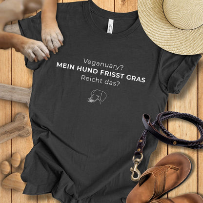 T‑Shirt des Monats Januar "Veganuary" - T-Shirt Unisex Modern Fit - Weich & Leicht