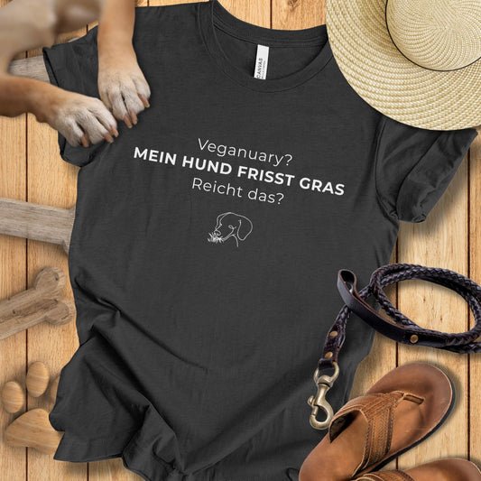 T‑Shirt des Monats Januar "Veganuary" - T-Shirt Unisex Modern Fit - Weich & Leicht