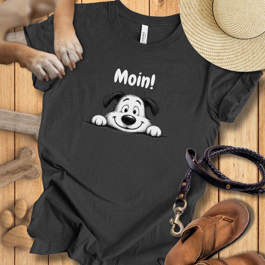 Moin! - Premium T-Shirt Modern Fit Weich & Leicht