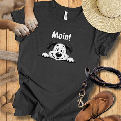 Moin! - Premium T-Shirt Modern Fit Weich & Leicht