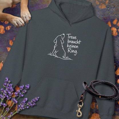 Treue braucht keinen Ring - Unisex Modern Fit Hoodie