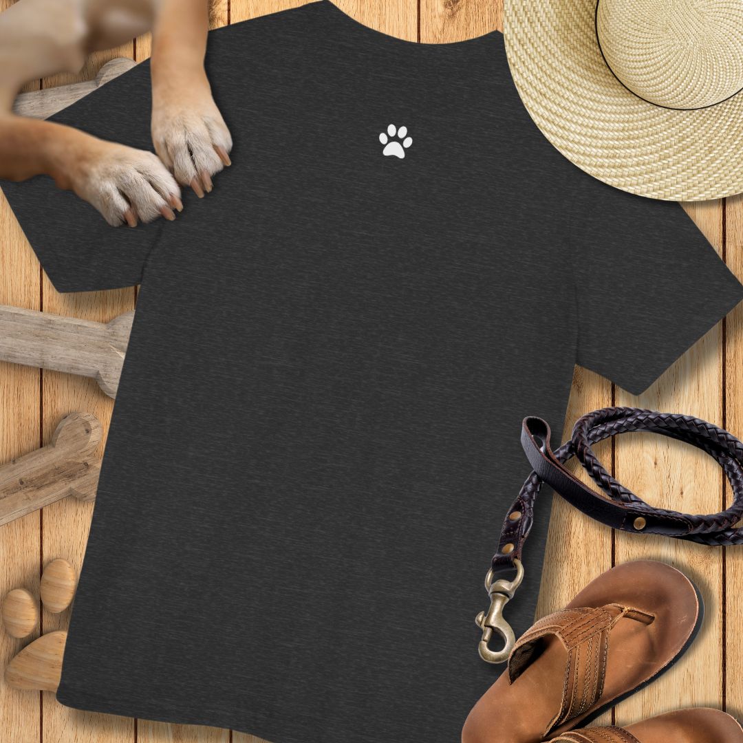 hund. - Vorne & hinten - T-Shirt Unisex Modern Fit - Weich & Leicht