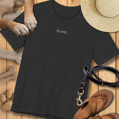 hund. - Vorne & hinten - T-Shirt Unisex Modern Fit - Weich & Leicht