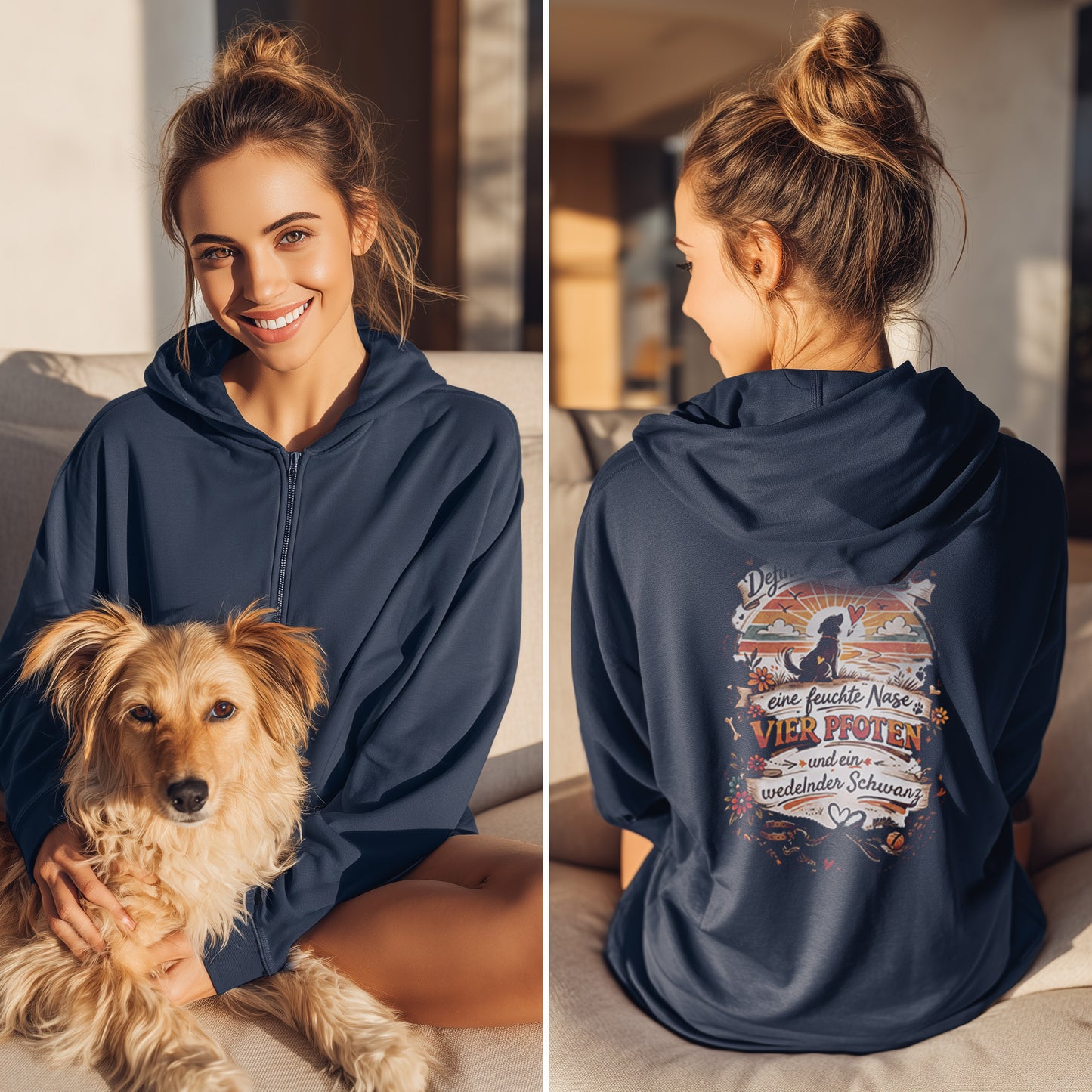 Definition von Liebe - Unisex Zip Hoodie Classic Fit
