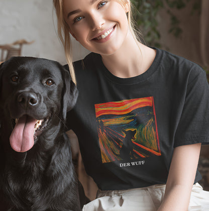 Der Wuff - Kunst & Hund - T-Shirt Unisex Classic Fit - Bequemer Klassiker