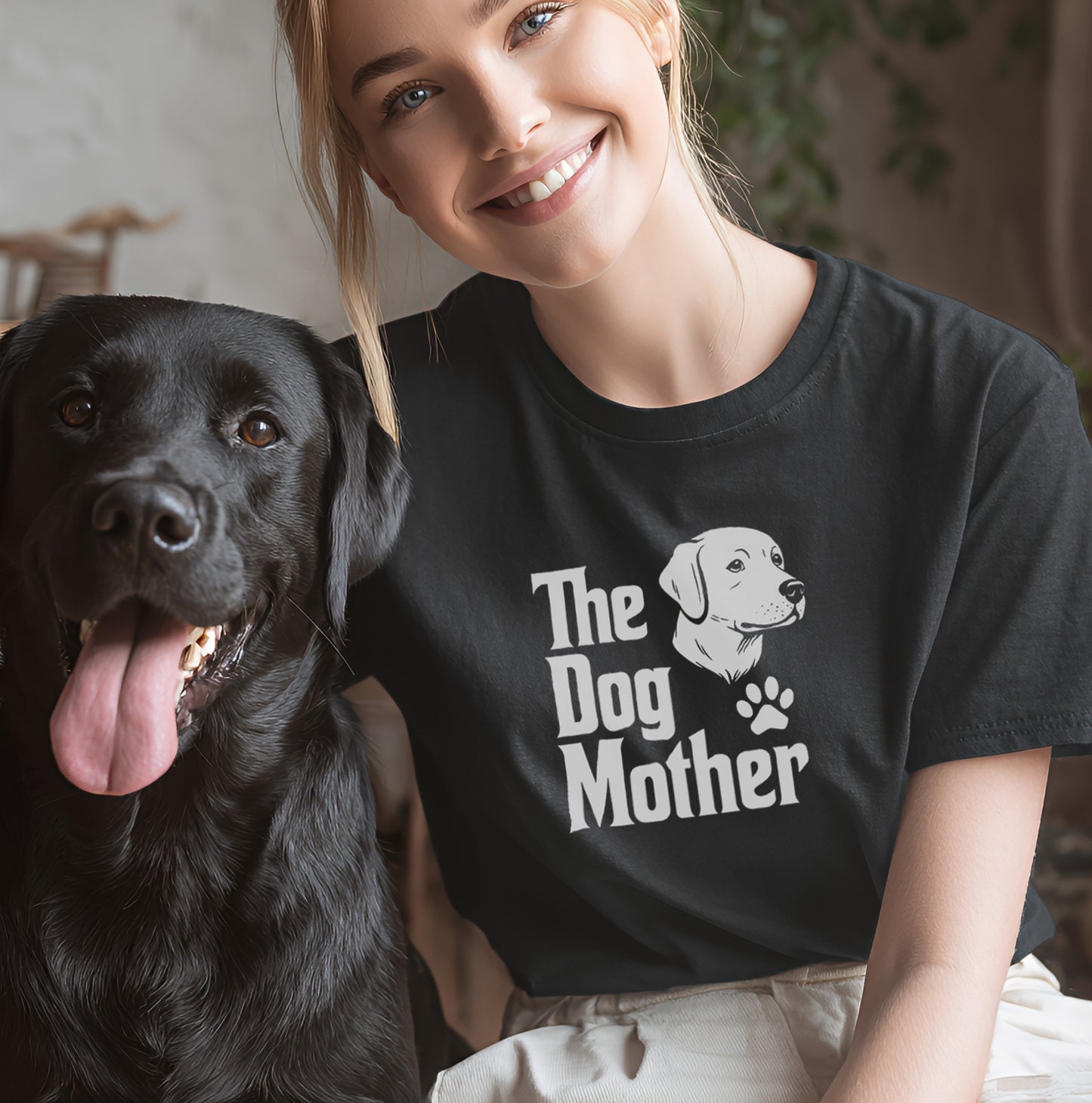 The Dog Mother Labrador - T-Shirt Unisex Classic Fit - Bequemer Klassiker