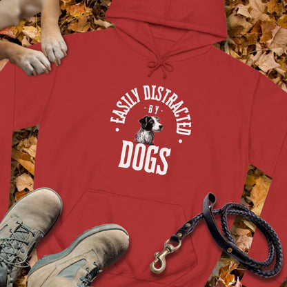 Easily Distracted by Dogs - Unisex Classic Fit Hoodie