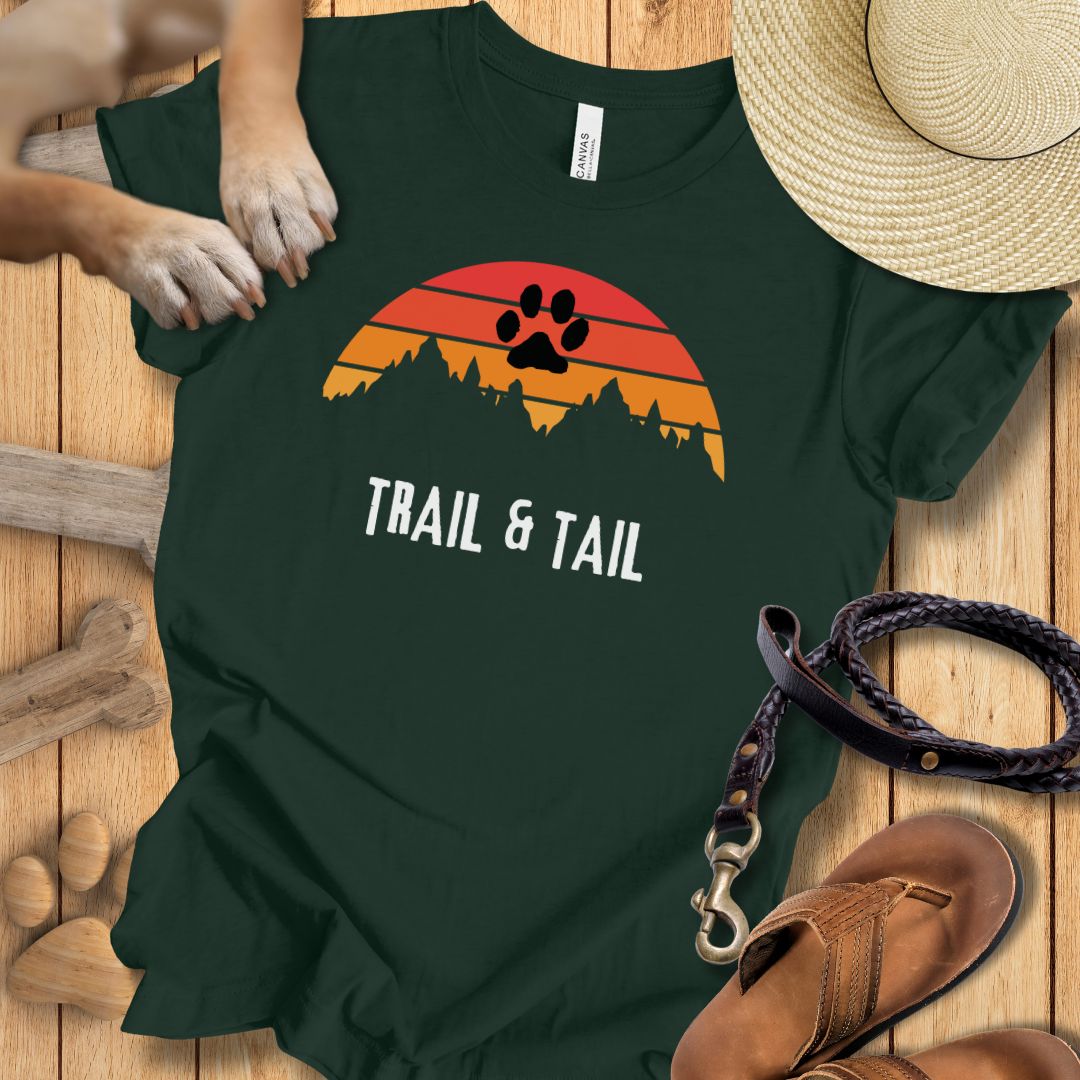 Trail & Tail - T-Shirt Unisex Modern Fit - Weich & Leicht
