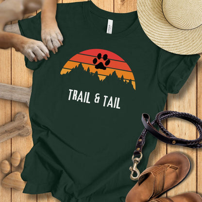 Trail & Tail - T-Shirt Unisex Modern Fit - Weich & Leicht