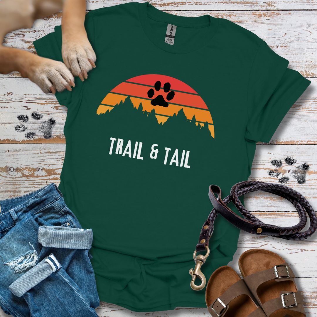 Trail & Tail T-Shirt Unisex Classic Fit - Bequemer Klassiker