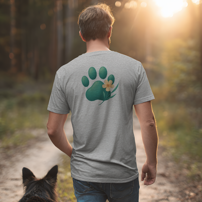 T-Shirt des Monats März "Frühlingspfote" - T-Shirt Unisex Classic Fit - Bequemer Klassiker