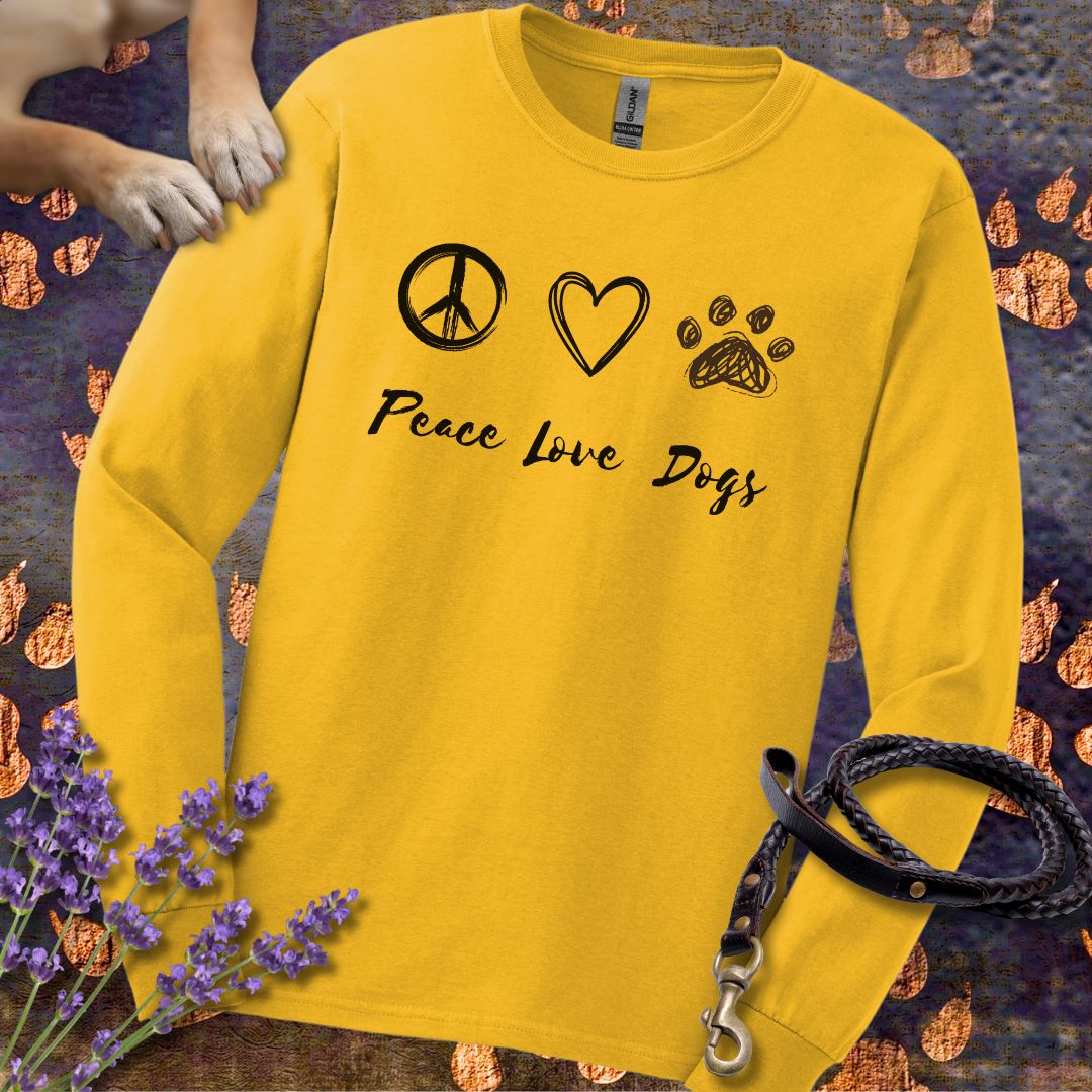 Peace Love Dogs - Unisex Longsleeve Classic Fit