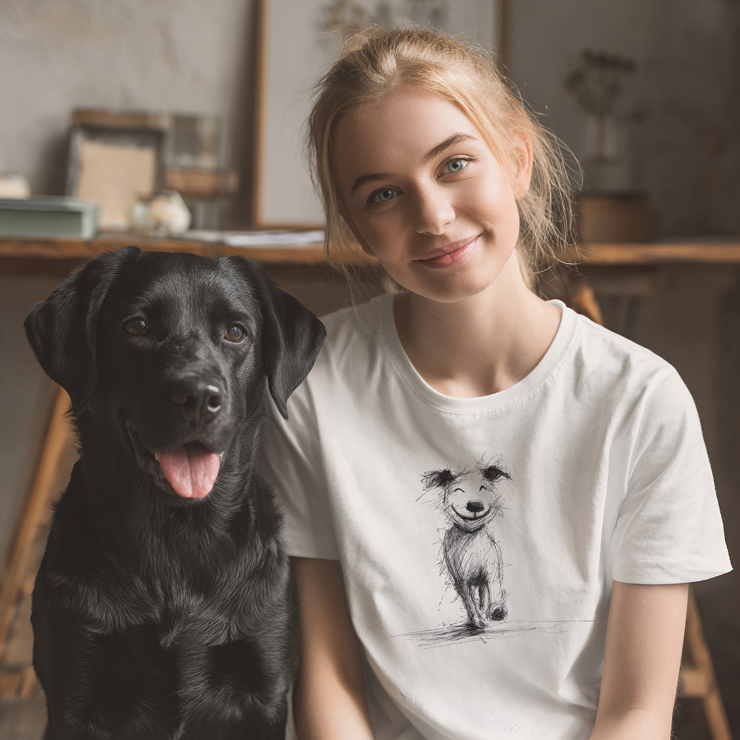 Happiness - T-Shirt Unisex Classic Fit - Bequemer Klassiker