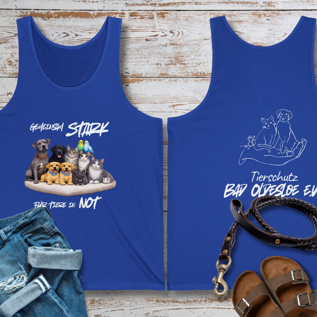Gemeinsam stark - für Tiere in Not - Unterstützer Tank Top