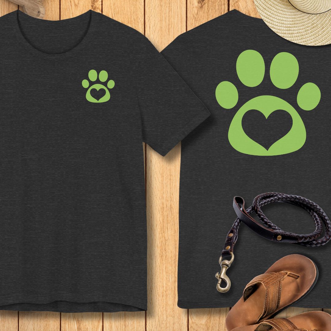 Love in Lime - Vorne & Hinten - T-Shirt Unisex Modern Fit Premium Qualität