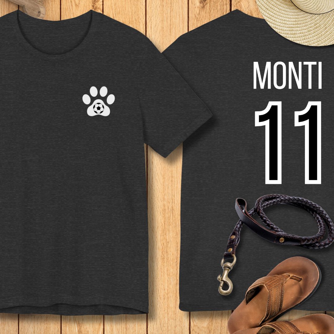 Mein Hund. Mein Team.  Personalisierbar Vorne & Hinten - WM-Edition - Modern Fit - Weich & Leicht