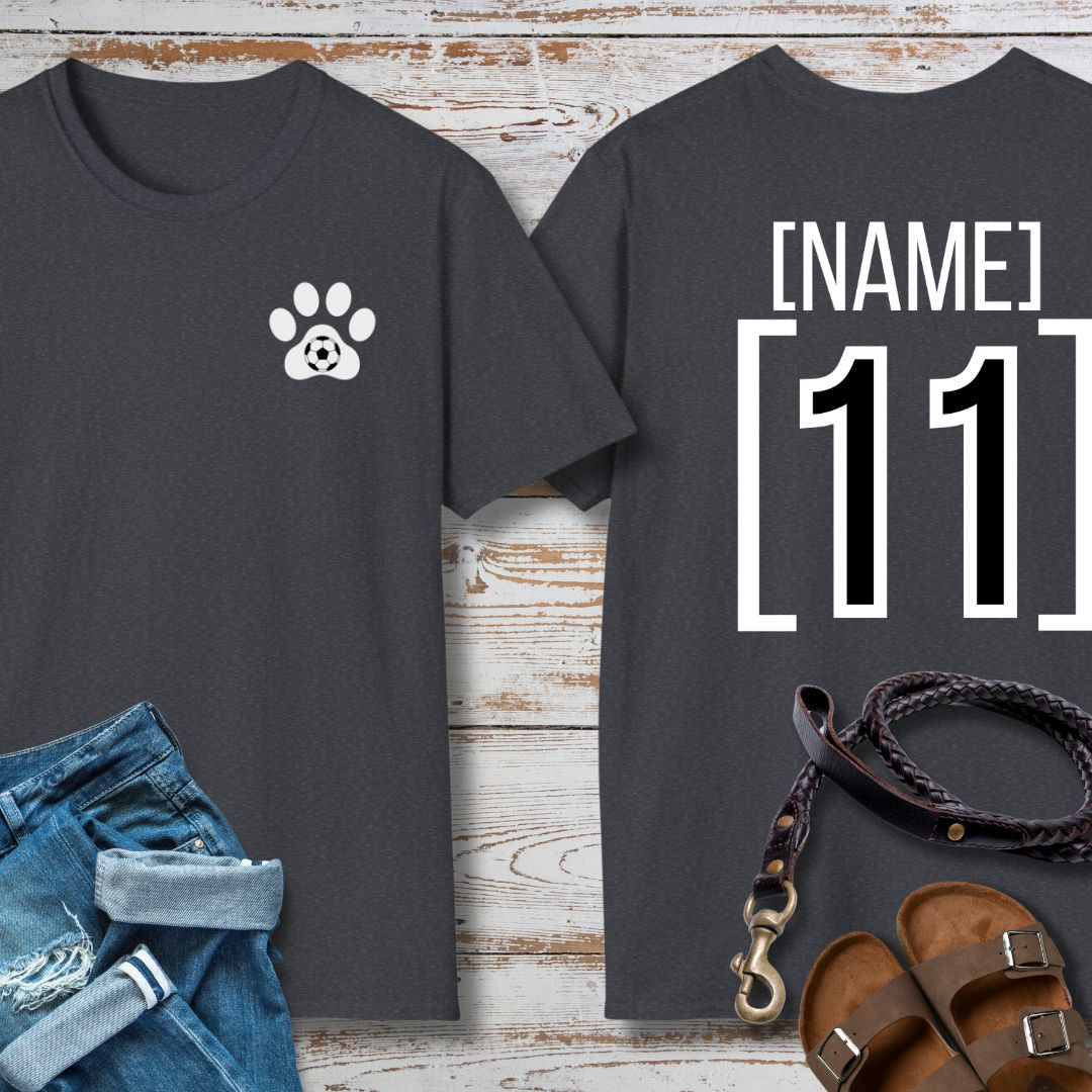 Mein Hund. Mein Team.  Personalisierbar Vorne & Hinten - WM-Edition - Classic Fit - Bequemer Klassiker
