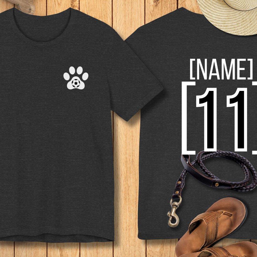 Mein Hund. Mein Team.  Personalisierbar Vorne & Hinten - WM-Edition - Modern Fit - Weich & Leicht