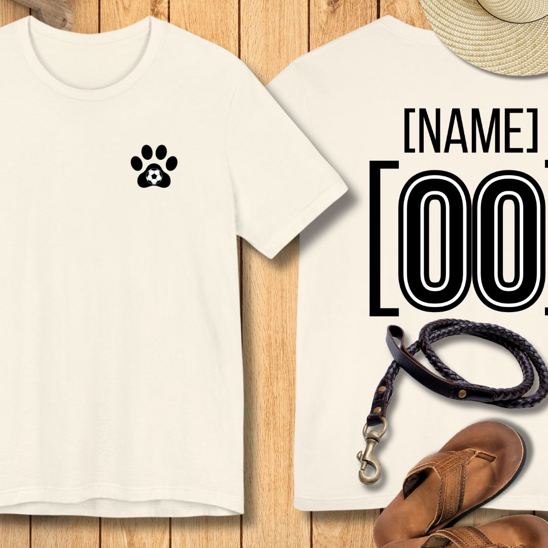 Mein Hund. Mein Team.  Personalisierbar Vorne & Hinten - WM-Edition - Modern Fit - Weich & Leicht