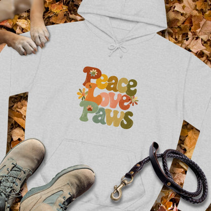 Peace Love Paws – Unisex Classic Fit Hoodie