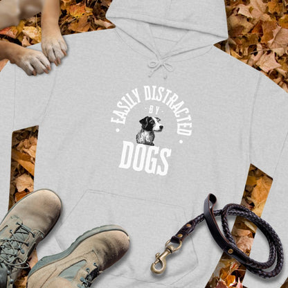 Easily Distracted by Dogs - Unisex Classic Fit Hoodie