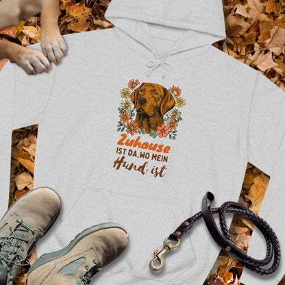 Zuhause ist da wo mein Hund ist - Red Fox Labrador - Unisex Classic Fit Hoodie