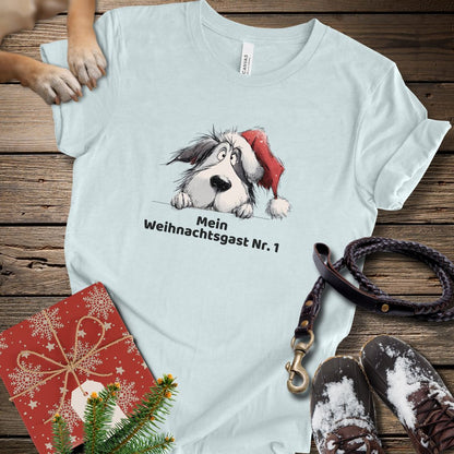 T-Shirt des Monats Dezember "Mein Weihnachtsgast Nr. 1" - T-Shirt Unisex Modern Fit - Weich & Leicht