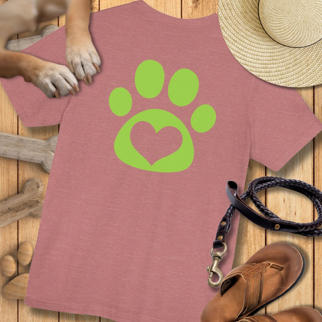 Love in Lime - Vorne & Hinten - T-Shirt Unisex Modern Fit Premium Qualität