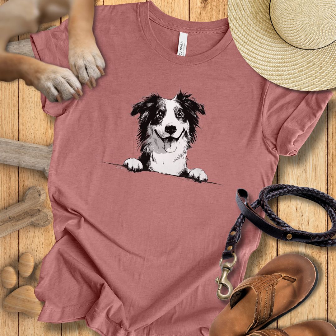 Australian Shepherd Grafikshirt - T-Shirt Unisex Slim Fit