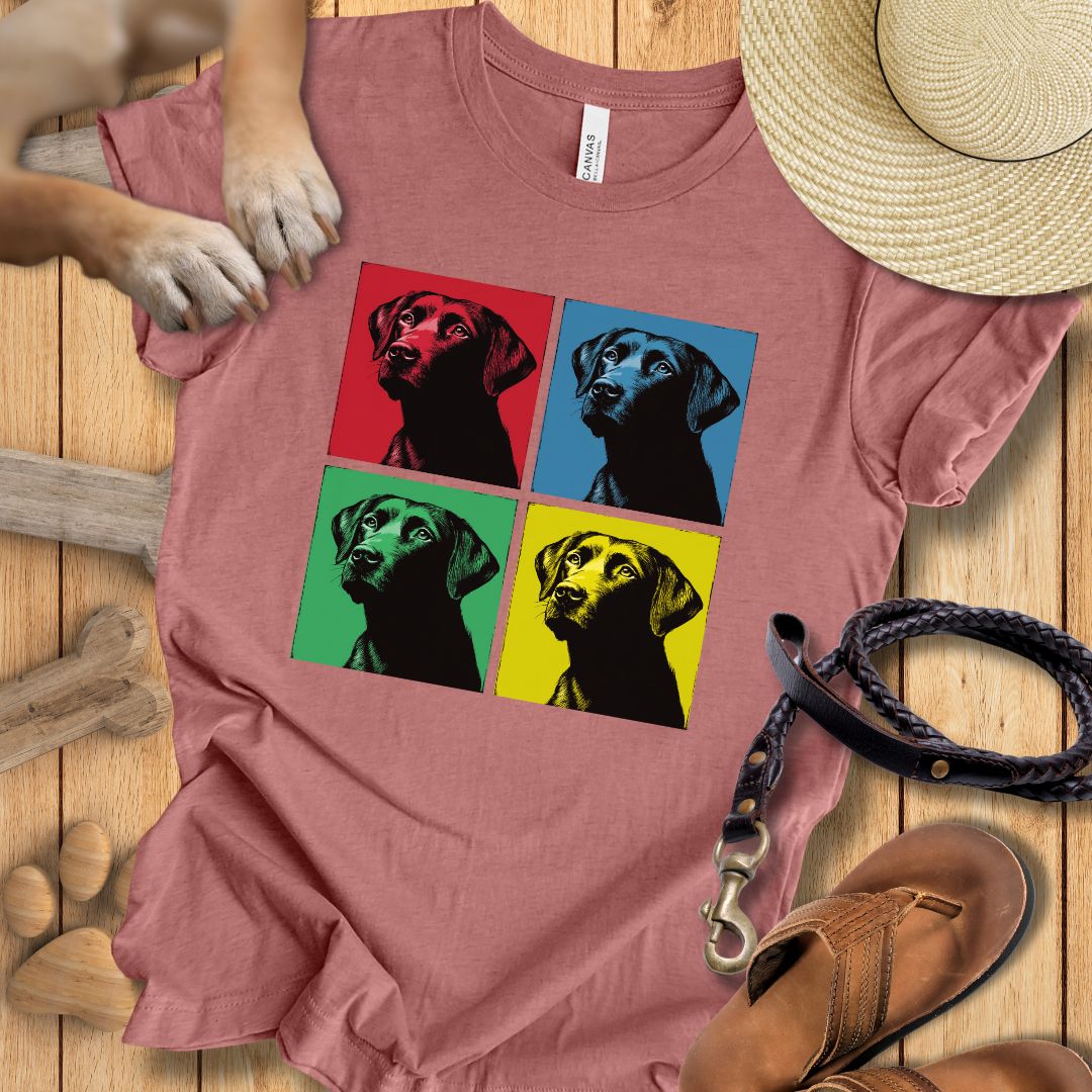 Pop Art Labrador - T-Shirt Unisex Slim Fit