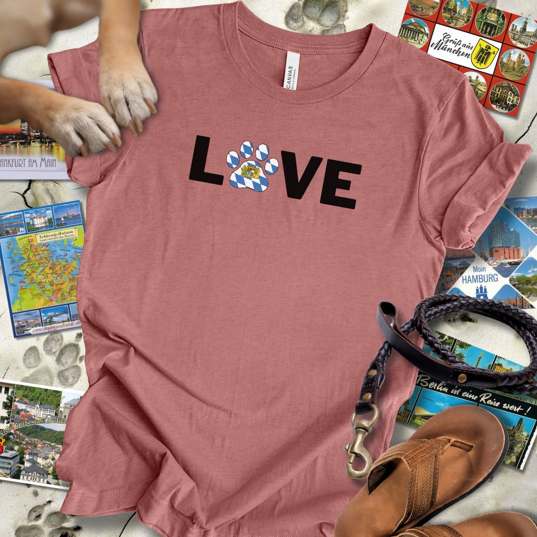 Love Pfote - Bayern - T-Shirt Unisex Slim Fit