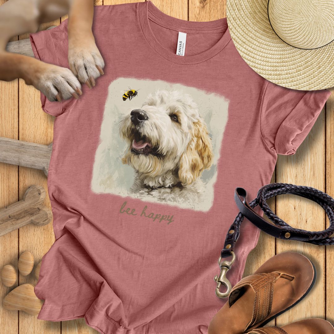 Bee Happy - T-Shirt Unisex Slim Fit